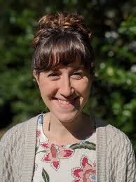 Blue Yellow White Geometric Elementary School Trifold Brochure