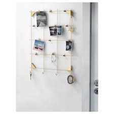 Myrheden Notizgitter Mit Clips Messingfarben Ikea Deutschland In 2020 Ikea Memo Board Brass Color