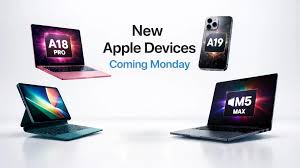 Apple’s New Product Launch Starts Monday: iPhone, iPads, and MacBooks
