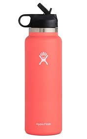 Amazon Com Hydro Flask Wide Mouth 2 0 Water Bottle Straw Lid Multiple Sizes Colors Sports Outdoors Hydro Flask Water Bottle Flask Water Bottle Flask