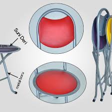Katlanabilir Sandalye Yukseklik 71 Cm Oturma Genislik 30 Cm Oturma Yukseklik 45 Cm Iskelet Malzeme Metal Minder Malzeme Sunger Suni D In 2020 Blush Beauty