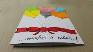If you want to make a birthday card for someone special, fold a sheet of colored paper in half so it opens like a book. How To Make A Birthday Card With White Paper Handmade Cards Birthday Card Pictures Card Making Birthday Birthday Cards To Print