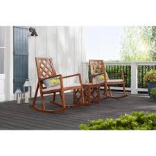Teak Rocking Chairs Patio Chairs The Home Depot
