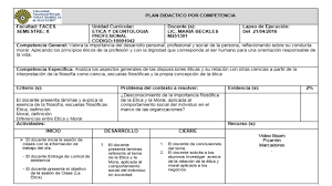 Ejemplos De Plan Didactico Por Competencia Plan De Sesion Clase N 1 Didactico Rompecabezas De Palabras Materiales Didacticos