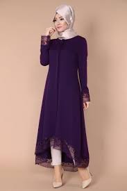 G M Z Tesettur Dantel Detay Peplum Kap Ah2123 Murdum Hijab Fashion Muslim Fashion Fashion Design Clothes