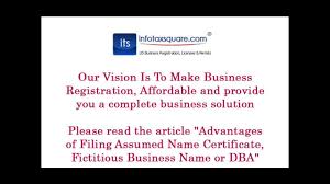 Advantages Of Filing Assumed Name Certificate Fictitious Business Name Or Dba Make Business Limited Liability Company General Partnership