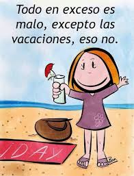 Vacaciones en exceso?!! Nunca me cansaré | Spanish humor, Humor ...