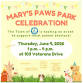 Mary’s Paws Park Celebration