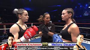 The british broadcaster left her role at sky sports in 2015 to join fox in the us and is now fronting dazn's coverage online. Josefine Knutsson Vs Mellony Geugjes 19 12 28 K 1 Women S Flyweight World Championship T S Final Youtube