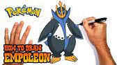 How To Draw Prinplup Pokemon | Coloring And Drawing For Kids - Youtube