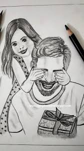 Learn how to draw father's day pictures using these outlines or print just for coloring. Flying Dream Boat Father S Day Drawing Father Daughter Drawing Pencil Art