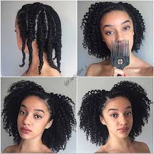 Another option is a chunky halo braid. Braid Out How To Have Natural Curly Hair Black Biracial Hair Afroculture Net