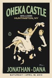 Vintage Wedding Posters By Alexander Co Personalized Wedding Art Wedding Posters Art Deco Wedding Invitations