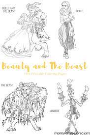 Monster high coloring pages gigi grant. Beauty And The Beast Coloring Pages Free Printables