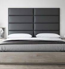 tete de lit panneau capitonne cuir noir simili 91cm lit capitonne tete de lit capitonnee tete de lit design