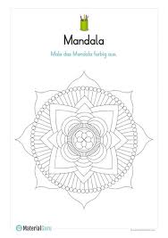 Ein Kostenloses Mandala Zum Ausmalen Fur Den Fruhling Fur Kinder Jetzt Kostenlos Downloaden Ausmalen Mandalas Zum Ausmalen