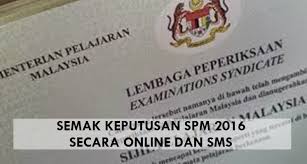 The candidate is required to submit proof of his skills competency which. Semak Keputusan Spm 2016 Secara Online Dan Sms