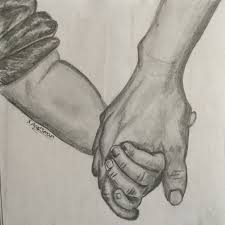 Image Result For Sketch Of Mother And Son Holding Hands Mother And Child Drawing Love Drawings Drawings