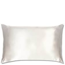 slip silk pillowcase queen white