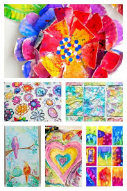 We're not using expensive watercolors either, we're using cheap crayola paints. Creative Watercolor Art Projects For Kids Arty Crafty Kids