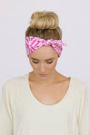 Dolly Bow Pink Tie Up Headscarf Headband Bandana By Threebirdnest 12 99 Hair Accessories Boho Bow Headband Hairstyles Knotted Headband Hairstyle