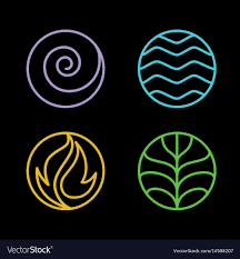 Download fire signs stock vectors. 4 Element Nature Royalty Free Vector Image Vectorstock Affiliate Royalty Nature Element Free Ad Elements Tattoo Element Symbols Elements Symbols
