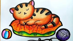 Jun 13, 2013 · gambar ini sangat cantik dan terima kasih. How To Draw And Color Cat Menggambar Dan Mewarnai Kucing Menggambar Kucing Youtube