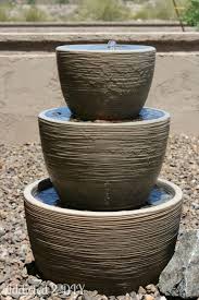 Diy Tiered Water Fountain Diy Garden Fountains Fountains Backyard Diy Fountain