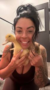 A little Duck info Ducks grow FAST! Daisy is 2 weeks old today vs Cadbury  is 1 day old ! Daisy and her friends have big claws