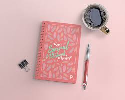 Download Free Spiral Notebook Mockup Free Mockup Pixpine
