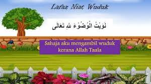 Wudhu menjadi salah satu syarat sah sholat. Lafaz Niat Wuduk Youtube