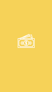 This soothing beachy aesthetic that'll fill you with calmness every time you check the time Yellow Cash Instagram Story Highlights Template Instagram Highlight Icons App Icon Money Logo