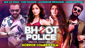 It shows saif and ali sporting black glasses and posing in same style. Bhoot Police Ofiicial Saif Ali Khan Arjun Kapoor Jacqueline Fernandez Yami Gautam Youtube