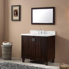 Buy marble bathroom sinks and get the best deals at the lowest prices on ebay! Infurniture In3236 Br Ph Top 36 Inch Single Sink Bathroom Vanity In Brown With White