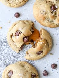 Caramel Stuffed Chocolate Chip Cookies Completely Delicious Once you've mastered the art of the chocolate chip cookie from scratch, there'll be no going back to remember the temperature of your ingredients is important when making cookies. caramel stuffed chocolate chip cookies