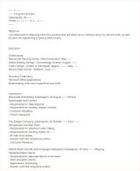 cosmetologist resume samples in ms word