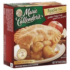 The directions for the marie callendar's frozen pie crusts are printed on the back of the label,. Marie Callenders Pie Apple 2 Count 10 Oz Vons