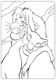The legend of the seven seas. The Lion King Simba And Nala Coloring Pages