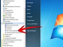 Click on ease of access and select keyboard. How To Open The On Screen Keyboard On A Pc 5 Steps