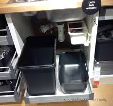 While the trash can is specifically designed for frameless cabinets, it can also work for face frame applications. Ikea Kitchen Bin Home And Aplliances