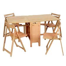 5 Piece Erica Convertible Table Set Pekerjaan Kayu Kayu
