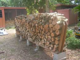 This minwax blog post by bruce johnson focuses on building a simple wood rack for stacking firewood. 9 Super Easy Diy Outdoor Firewood Racks The Garden Glove