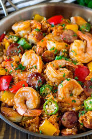 This Jambalaya Recipe Is A Mix Of Chicken Shrimp And Sausage Cooked With Rice And Vegetables In A Zesty S Jambalaya Recipe Shrimp Recipes For Dinner Jambalaya