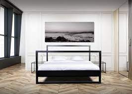 Bettrahmen für wasserbetten in verschiedensten stilrichtungen: Design Bett Metall Metallbettenshop