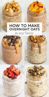 This variant of basic overnight oats is reminiscent of the popular treat peanut butter cups. 6 Healthy Overnight Oats Recipes Easy Make Ahead Breakfasts