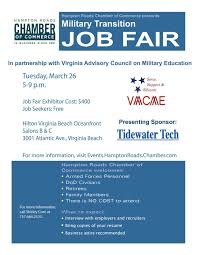 Military Transition Job Fair Virgina Beach Va March 26 2013 Military Transition Job Fair Veteran Jobs