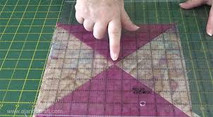 Quilting Blocks Hourglass Quilt Block Quarter Square