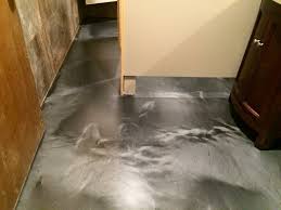 Gunmetal Titanium Metallic Epoxy Flooring With Matte Finish Topcoat By Solid Impressions Abilene Texas Metallic Epoxy Floor Epoxy Floor Flooring