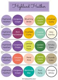 Color Of The Week Highland Heather Mackenzie Makes Color Of The Week Color Combos Color Inspiration