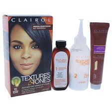 Clairol Professional Textures And Tones Permanent Hair Color Silken Black